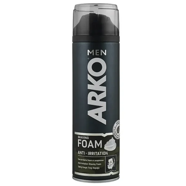 فوم اصلاح آرکو من مدل Anti Irritation ضد التهاب پوست حجم ۲۰۰ میلی لیتر