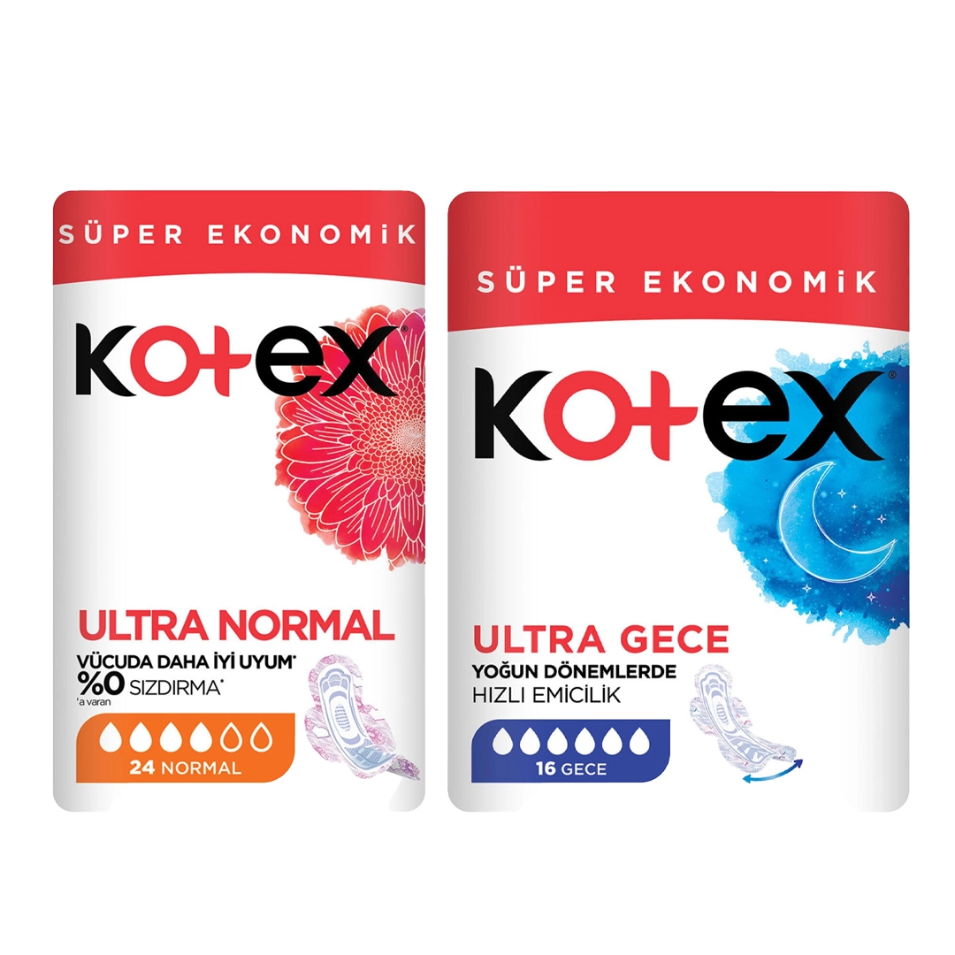 نوار بهداشتی کوتکس اولترا ویژه شب و روز 40 عددی